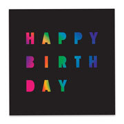 Black Birthday Gift Box